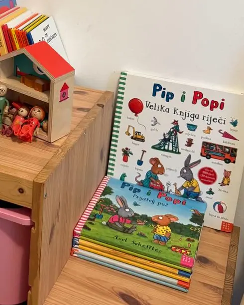 Slikovnice Pip i Popi, među njima Velika knjiga riječi